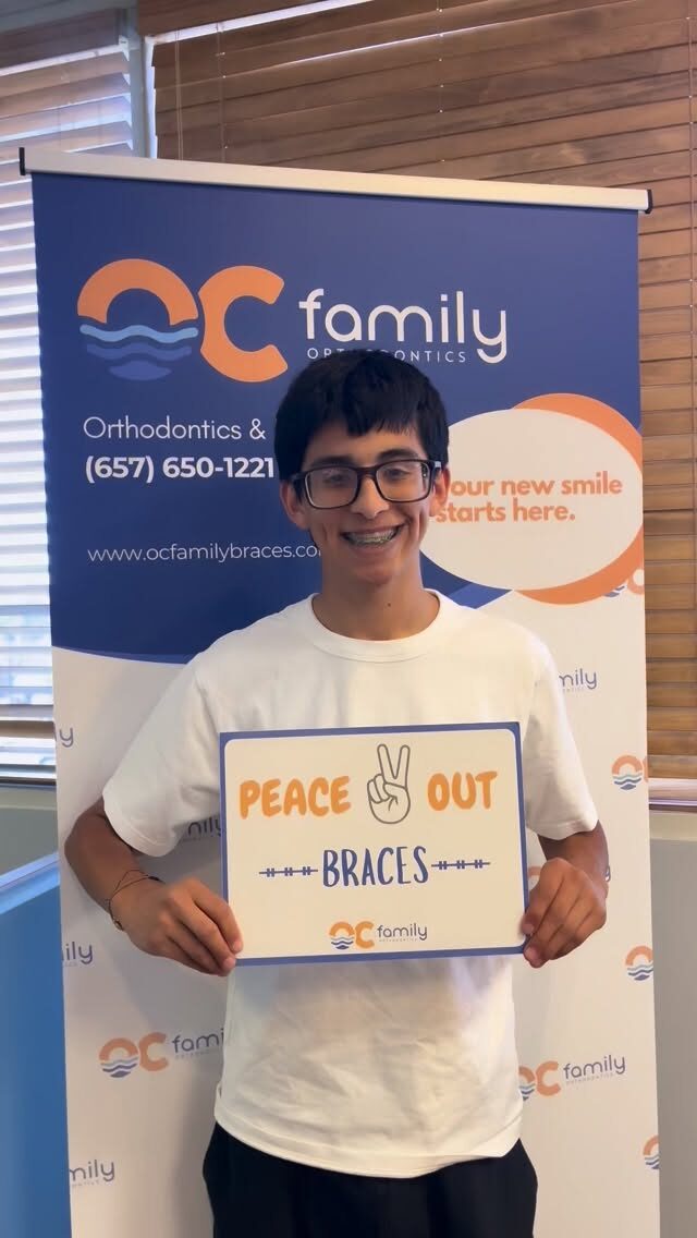 Instagram post from ocfamilyortho. This post is in position 2.