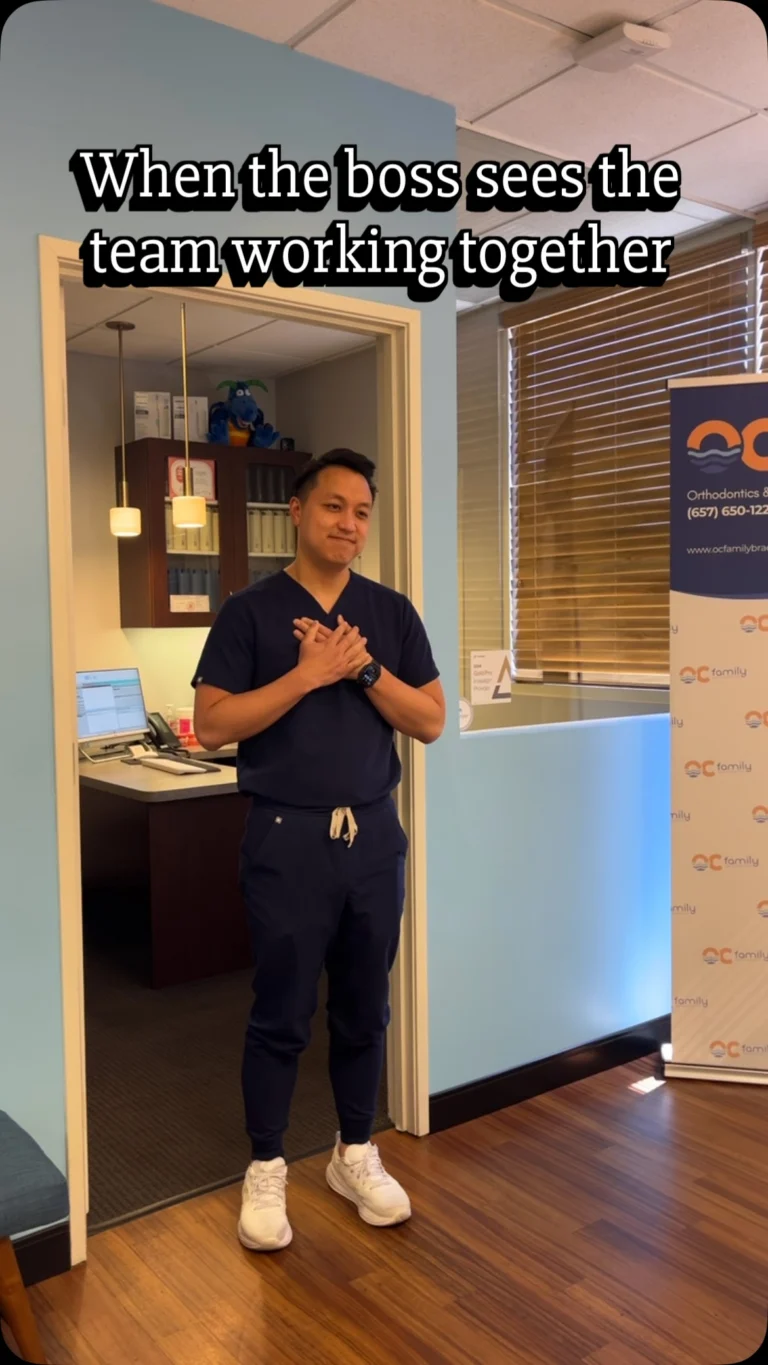 Instagram post from ocfamilyortho. This post is in position 0.