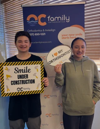 Instagram post from ocfamilyortho. This post is in position 5.