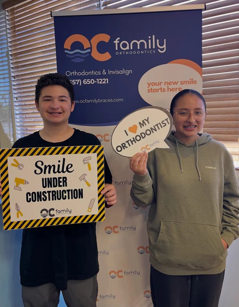 Instagram post from ocfamilyortho. This post is in position 4.